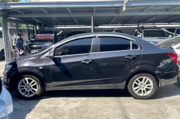 Black Chevrolet Sonic 2013 for sale in Automatic