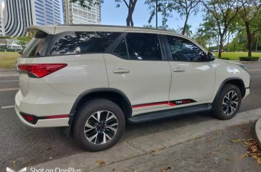 Pearl White Toyota Fortuner 2018 for sale in Automatic