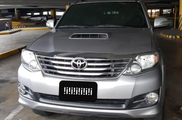 Silver Toyota Fortuner 2015 for sale in Manila