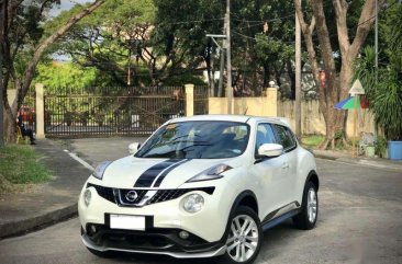 Selling Pearl White Nissan Juke 2017 in Muntinlupa