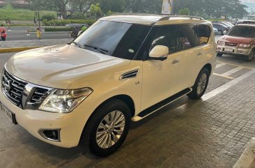 Selling White Nissan Patrol Royale 2019 in Dumaguete