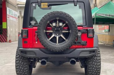 Red Jeep Wrangler 2017 for sale in Manila