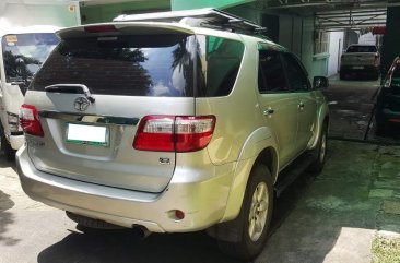 Silver Toyota Fortuner 2011 for sale in Taguig