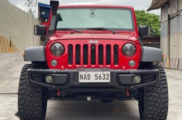 Red Jeep Wrangler 2017 for sale in Manila