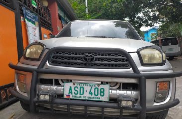 Silver Toyota RAV4 2001 for sale in Caloocan