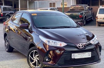 Red Toyota Vios 2021 for sale in Automatic