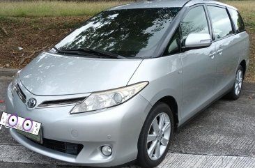 Silver Toyota Previa 2009 for sale in Las Piñas