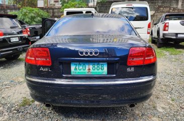 Blue Audi A8 2007 for sale in Automatic