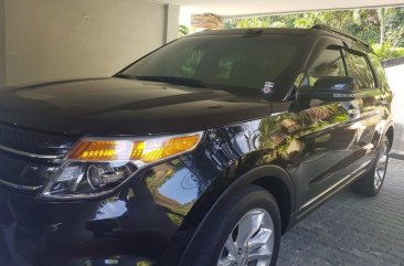 Black Ford Explorer 2013 for sale in Subic