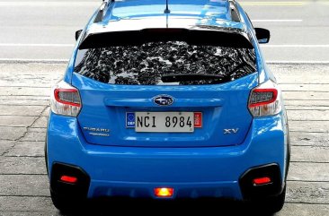 Blue Subaru XV 2017 for sale in Quezon