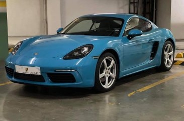 Sell Blue 2020 Porsche Cayman in Pasig