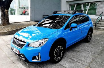 Blue Subaru XV 2017 for sale in Quezon