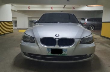 Selling Silver BMW 520I 2007 in Pasig