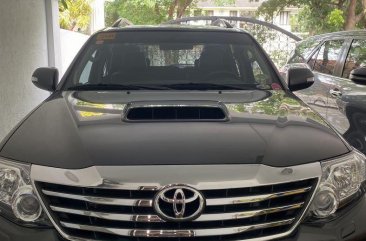 Grey Toyota Fortuner 2015 for sale in Automatic