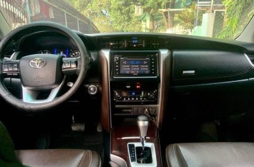 Sell Black 2016 Toyota Fortuner in Quezon City