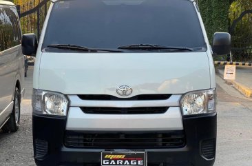 White Toyota Hiace 2017 for sale in Quezon City