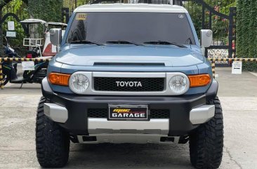 Selling Blue Toyota Fj Cruiser 2017 in Quezon City
