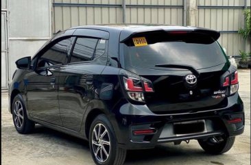 Selling Black Toyota Wigo 2021 in Quezon City