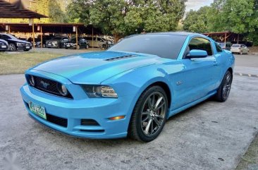 Blue Ford Mustang 2014 for sale in Pasig 