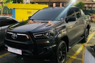 Grey Toyota Hilux 2021 for sale in Manual