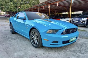 Blue Ford Mustang 2014 for sale in Pasig 