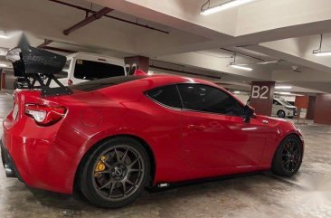 Red Toyota 86 2015 for sale in Mandaluyong