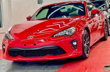 Red Toyota 86 2018 for sale in Quezon 