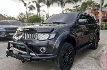 Black Mitsubishi Montero 2013 for sale in Automatic