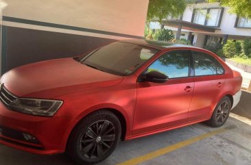 Selling Red Volkswagen Jetta 2016 in Cainta