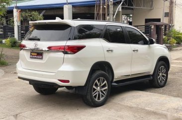 Pearl White Toyota Fortuner 2017 for sale in Automatic