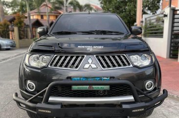 Black Mitsubishi Montero 2013 for sale in Automatic