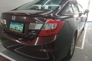 Red Honda Civic 2013 for sale in Makati 