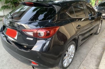 Black Mazda 3 2016 for sale in Las Piñas