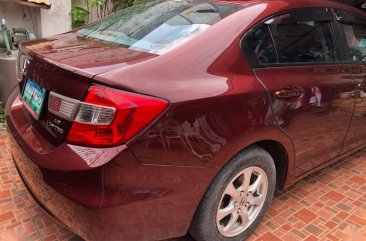 Selling Red Honda Civic 2013 in Parañaque