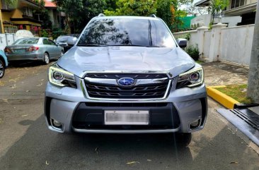 Silver Subaru Forester 2017 for sale in Automatic