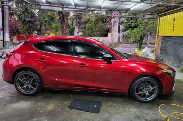 Red Mazda 3 2018 for sale in Automatic