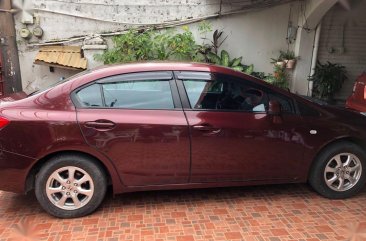 Selling Red Honda Civic 2013 in Parañaque