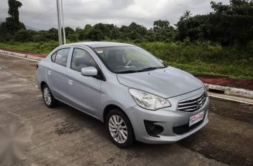 Silver Mitsubishi Mirage g4 2018 for sale in Manual