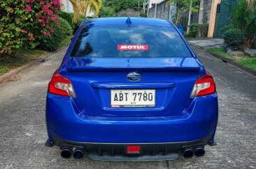 Selling Blue Subaru Wrx 2016 in Quezon City