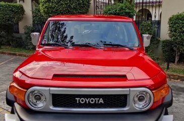 Red Toyota Fj Cruiser 2016 for sale in Automatic