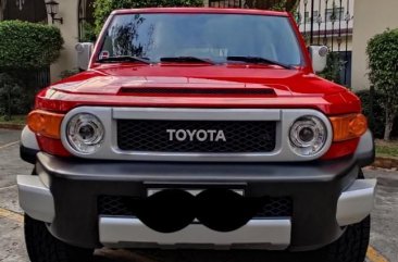 Red Toyota Fj Cruiser 2016 for sale in Automatic