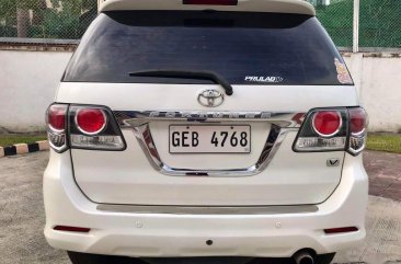 Pearl White Toyota Fortuner 2016 for sale in Manila