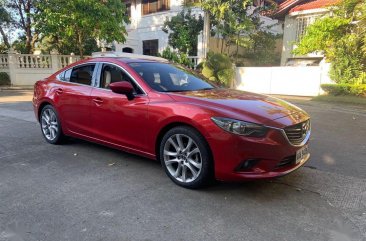 Red Mazda 6 2014 for sale in Automatic