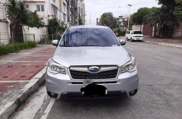 Silver Subaru Forester 2015 for sale in Quezon City