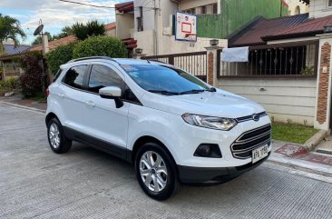 Selling White Ford Ecosport 2014 in Quezon City