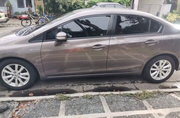 Grey Honda Civic 2012 for sale in Automatic