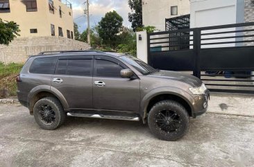 Grey Mitsubishi Montero Sport 2013 SUV for sale in Manila