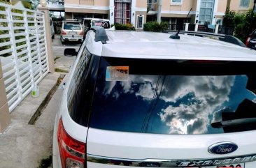 Whiet Ford Explorer 2014 for sale in General Trias