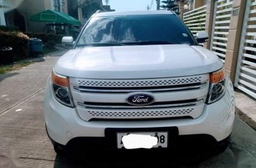 Whiet Ford Explorer 2014 for sale in General Trias