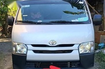 Silver Toyota Hiace 2015 for sale in Manual